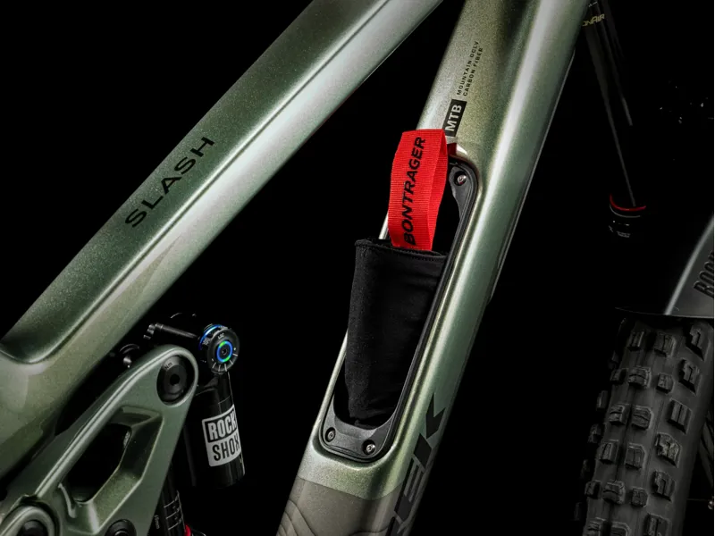 Trek Slash 9.9 XO AXS Gen 6 Full Suspension Mountain Bike 2024 in Lichen Green-4